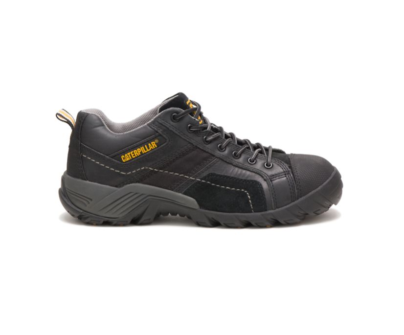 Black Caterpillar Argon Composite Toe Safety Shoes Caterpillar